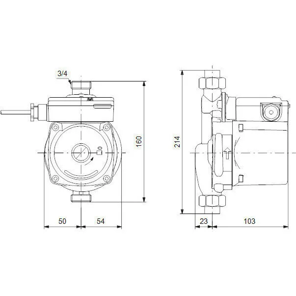 Насос Grundfos UPA 15-90 повысительный 99547009 Насос Grundfos UPA 15-90 повысительный 99547009